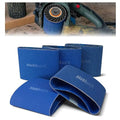 Zirconium Grinding Belt Sleeve, 3.5" Diameter x 4" Width Mix Grit Metal Grinder Tool Attachment, 10 Pcs (2 Each of 40/60/80/120/180 Grit), Expanding Drum not Included
