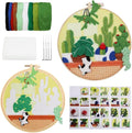 Wonafa DIY Wool Needle Felt Starter Kit, Beginner Needle Felt Kit by Wonafa