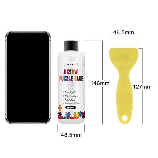 YAKAMOZ Clear Jigsaw Puzzle Glue - Image 9