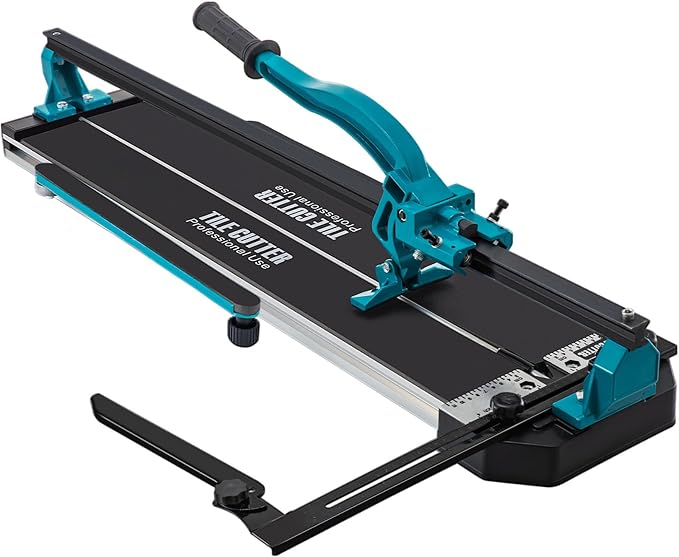 Mophorn 48 Inch Tile Cutter Single Rail Double Brackets Manual Tile Cutter 3/5 in Cap w/Precise Laser Manual Cutter Tools for Precision Cutting (48 Inch)
