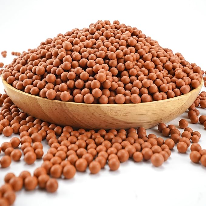 TOYPOPOR Clay Pebbles Gardening Ceramsite Orchid Hydroponic Grow Media Clay by TOYPOPOR