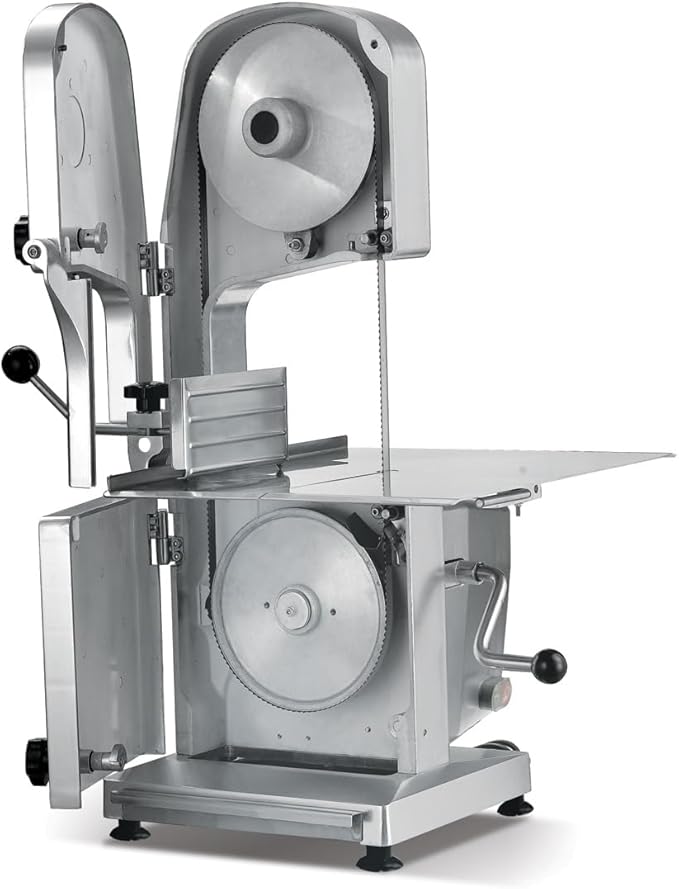 KWS B-210 Countertop Model Commercial 1900W 2.5HP Electric Meat Band Saw Bone Saw Machine/Slicer Heavy-Duty