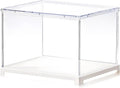 Rolife Dust Cover for DIY Miniature House, 8.8 x 7.6 x 6.1 Inches Clear Acrylic by Rolife