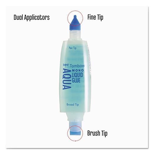 Tombow 52180 MONO Aqua Liquid Glue, 1.69 Ounce - Image 4