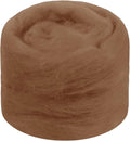 JeogYong Needle Felting Wool, 1.76oz Wool Roving Chunky Wool Yarn, Camel Wool by JeogYong