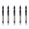 5PCS Stepped Pilot Drill Bits for Carbide Hole Saw