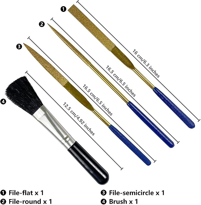 17 PCS Gundam Model Tool Kit Hobby Building Tools Craft Set Gunpla Basic Model - Image 3