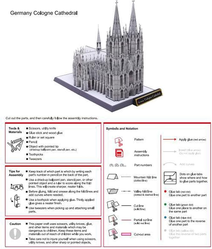 3D Puzzle for Adults, DIY Paper Model Kit - Image 8