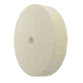 Luo ke 6'' Wool Felt Buffing Wheel - 1/2'' Arbor Hard Felt Buffing Polishing Wheels for Bench Grinder/Table Grinder