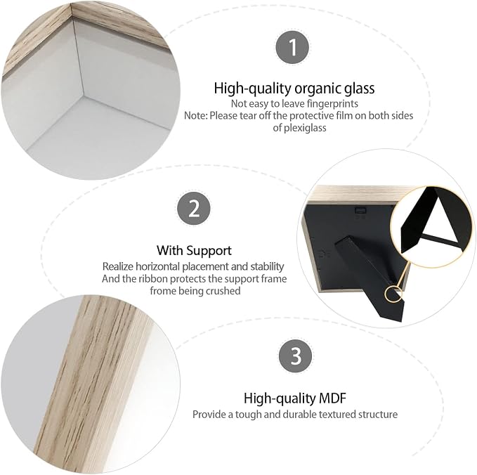 8x8 Shadow Box Frame Display Case - Image 4