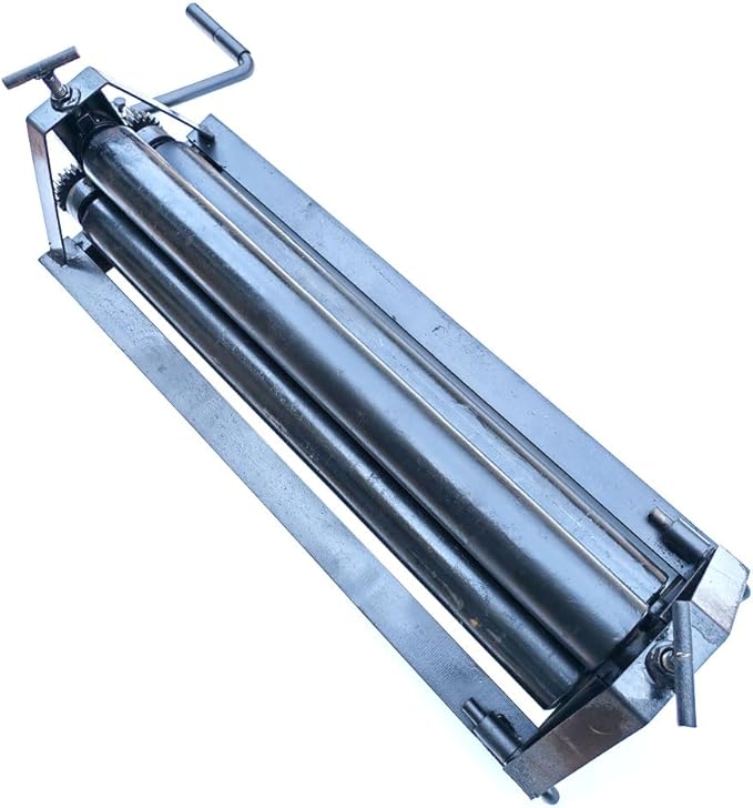 Metal Roller, Slip Roller, Slip Roll Machine, 23.5 Inch Forming Width, with A Removable Rollers,Slip Rolling Bending Machine, for Aluminum Alloy Sheet Low Carbon Steel Copper Sheet