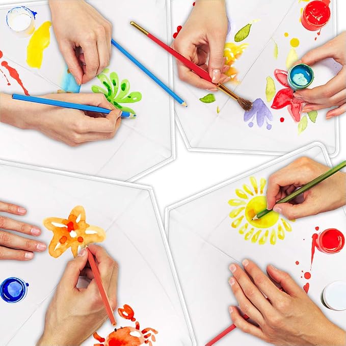 DIY Kites for Kids Kite Making Kit Bulk, Decorating Coloring Kite Party Pack - Image 4
