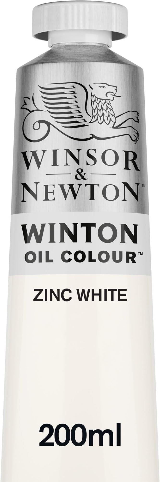 Winsor & Newton Winton Oil Color, 200ml Tube, Zinc White by WinsorNewton