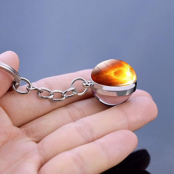 JWPavilion Solar System Planet keychain Accessories Pendant Glow In The Dark - Image 3