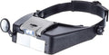 SE Illuminated Dual Lens Flip-in Head Magnifier, Head Magnifier, Tools by SE