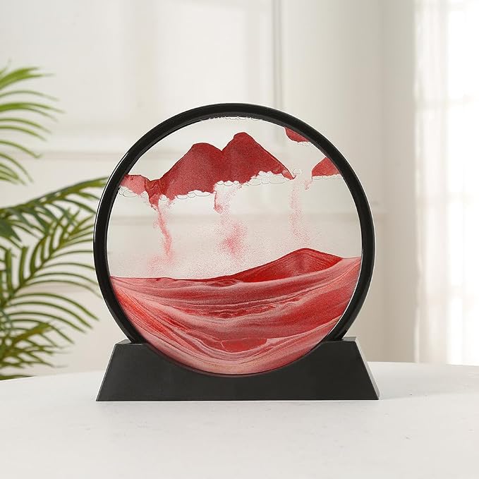 AzureLeap Moving Sand Art Liquid Motion, 3D Deep Sea Sandscape Color Quicksand - Image 2