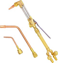 Oxy-Fuel Cutting Torch, Cutting Welding And Heating Outfit With Check Valve, 1-101 Cutting Tip, Welding Nozzle And MFA Heating Nozzle, Cutting Attachment CA2460 Torch Handle, Welding Torch