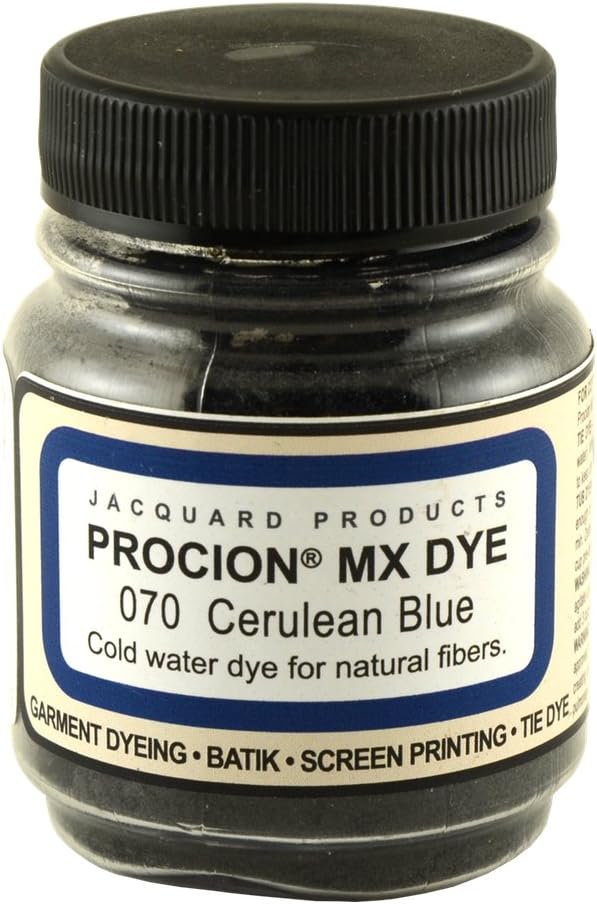 Jacquard Procion MX Fabric Dye, Cerulean Blue by Jacquard