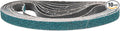 3/8 x 13 Inch Sanding Belt, 10 Pcs 40 Grit Zirconia Knife Sharpener Belts Work Sharpening for Belt Sander Knife Carving Tool Metal Working