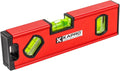 Kapro - 771M TWIN Magnetic Heavy Duty Toolbox Level - For Leveling and Measuring - Features V-Groove and Magnet Base - VPA Certified - 8 Inch
