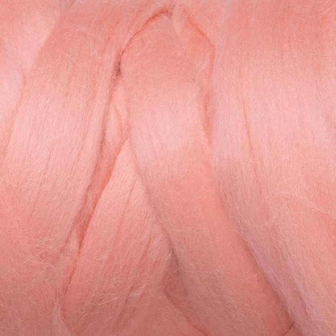 Colored Natural Wool roving, 1 lb. Best Wool - Image 2