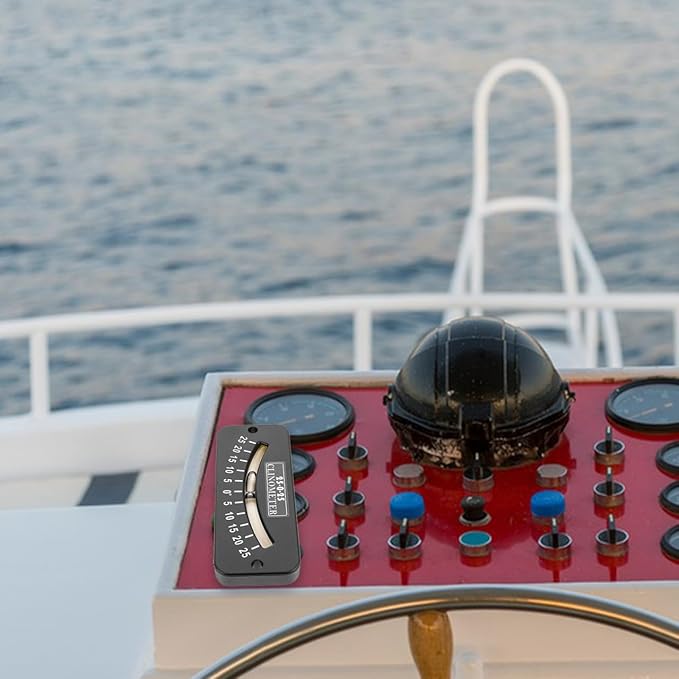 GLEAVI Angle Leveler Sailing Level and Angle Finder Angle Measuring Tool Professional Level Protractor Small Angle Finder Instruments and Indicators Angle Gauge Black Plastic