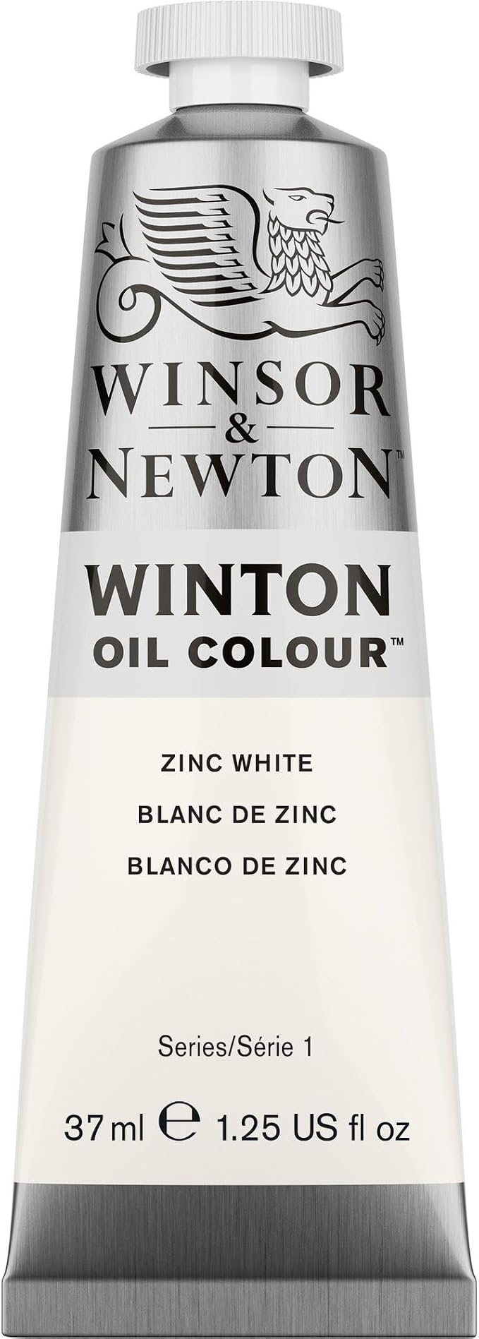 Winsor & Newton Winton Oil Color, 37ml Tube, Zinc White - Image 11
