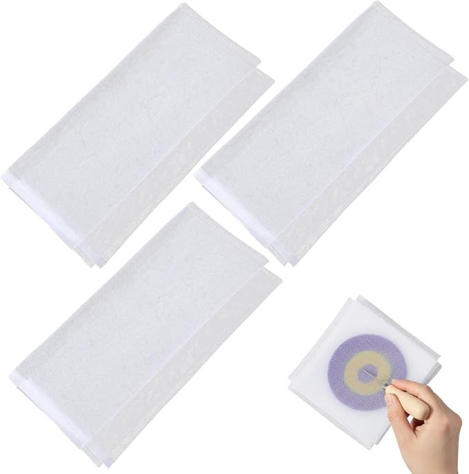 NUOBESTY 3Pcs Wet Felting Mesh Netting Tool by NUOBESTY