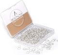 BEADNOVA 6mm Jump Rings Silver Jump Rings by BEADNOVA