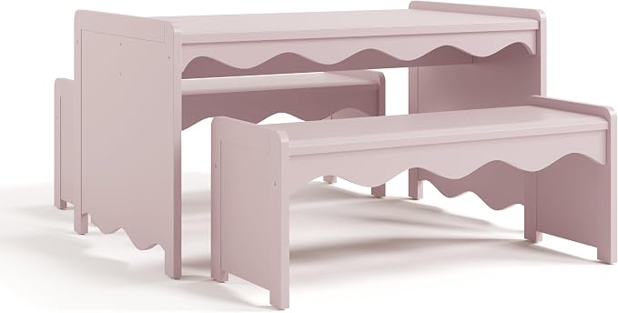 Storkcraft Casablanca Montessori Indoor Kids Table & Bench Set – GREENGUARD by Storkcraft