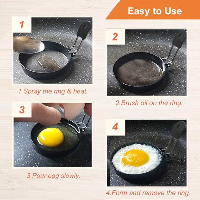 COTEY 3.5" Egg Rings Set of 2 - Image 4