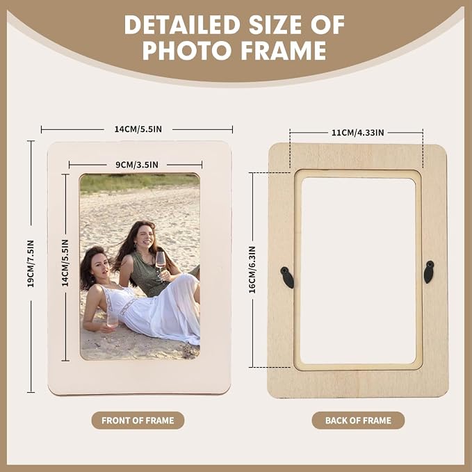 zjdbset DIY Mosaic Photo Frame Craft Kit - Image 2