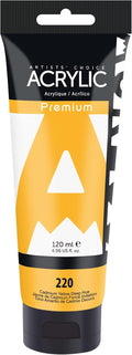 AUREUO Cadmium Yellow Deep Hue Acrylic Paint, 4 Fl Oz / 120ml Single Tube by AUREUO