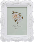 Coshar Rose Flower Design Picture Frame Vintage Photo Frame 5 x 7 Inch | by Coshar