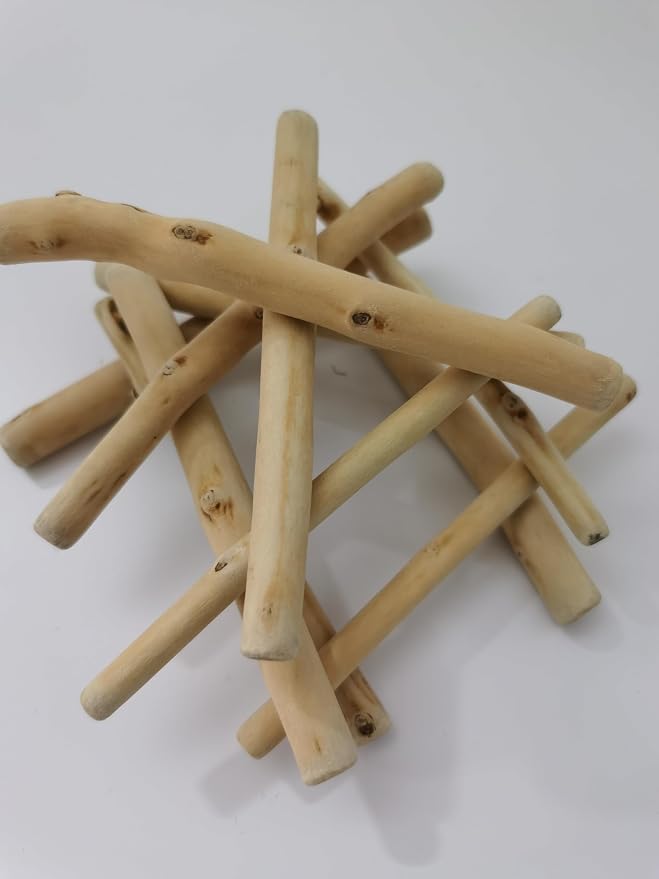 20 Pcs Natural Driftwood Pieces Approx 4.7" Length 0.2-0.8" Variable Thick - Image 6