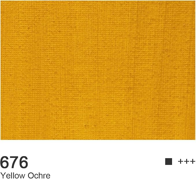 AUREUO Yellow Ochre Acrylic Paint, 4 Fl Oz / 120ml Single Tube, Rich Pigment - Image 2