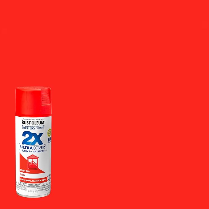 Rust-Oleum 334084 Painter's Touch 2X Ultra Cover Spray Paint, 12 oz, Satin - Image 2