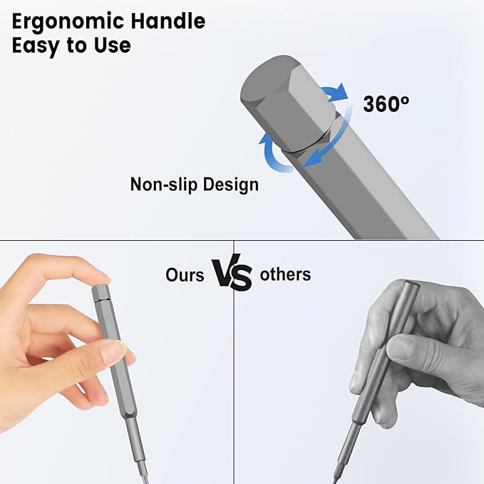49-in-1 Precision Screwdriver Set, Tiny Torx Screwdriver Fits Glasses, Magnetic Repair Tool Kit For Laptop, Iphone, Macbook, Tablet, Computer, Ps5, Electronics, Watch, Xbox, Camera
