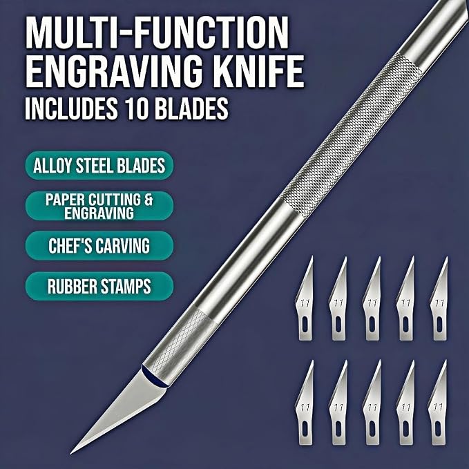 1 Pcs Craft Hobby Knife Exacto Knife - Image 2