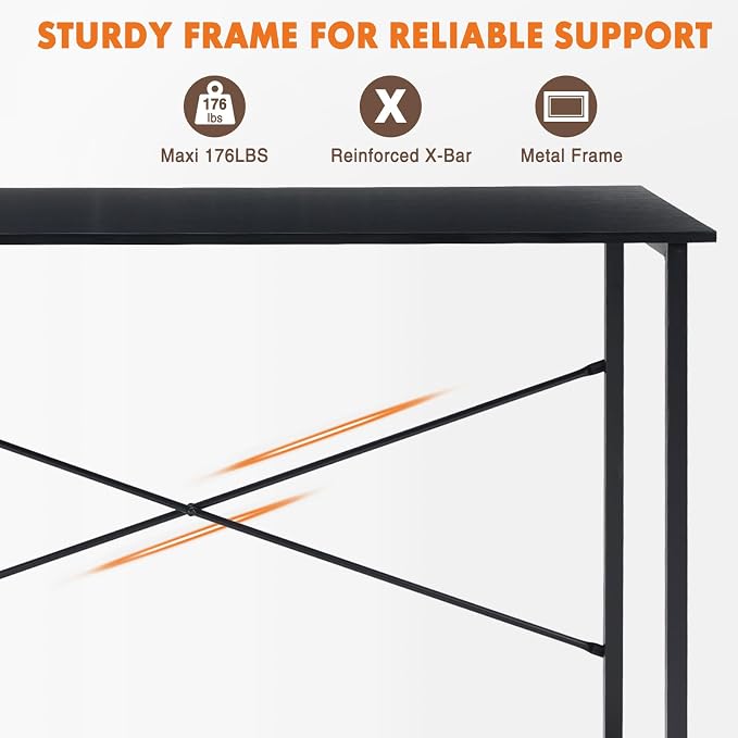 Sweetcrispy 32-Inch Small Computer Desk - Image 5