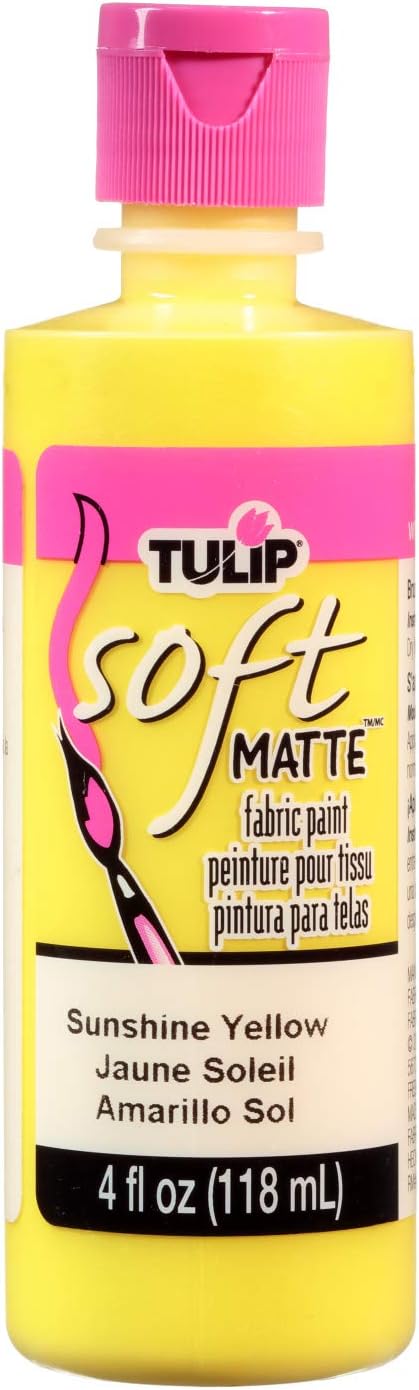 Tulip Soft Fabric Paint, Stays Soft and Flexible, Permanent Paint, by Tulip