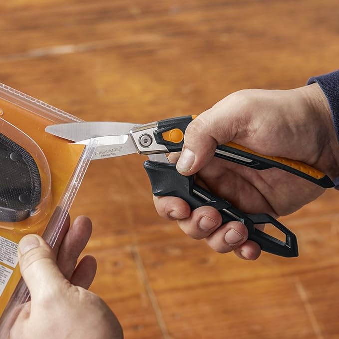 Fiskars PowerArc Utility Snips (8 Inch)