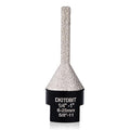 Tile Milling Chamfer Bit 1/4" - 1", Diamond Finger Sander Countersink Drill Bit, to Enlarge Bevel Edges & Holes in Porcelain Ceramic Granite Tiles, fit 5/8-11 Thread Angle Grinders, 6-25mm