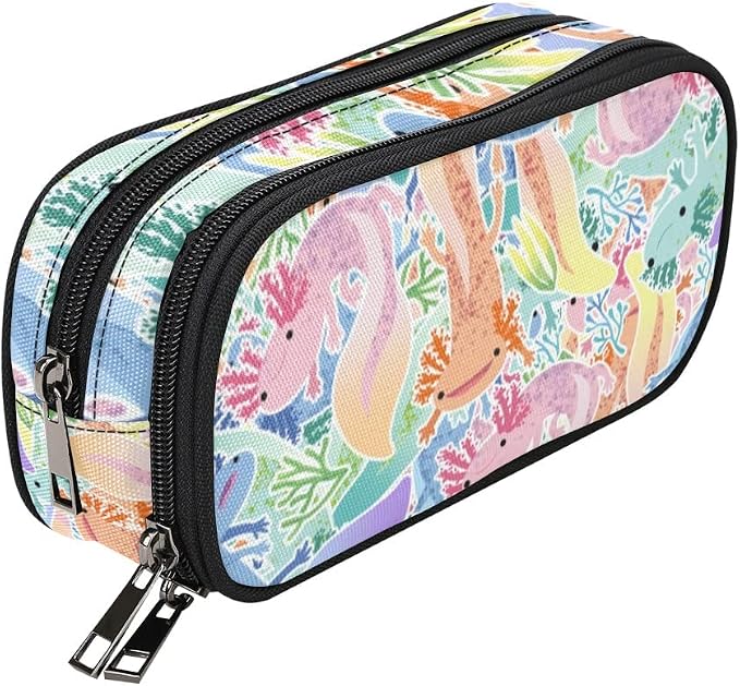 Adorable Axolotls Mexican Pencil Case by ANANGTEE