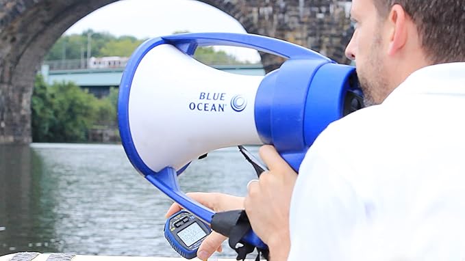 Blue Ocean Rugged Megaphone