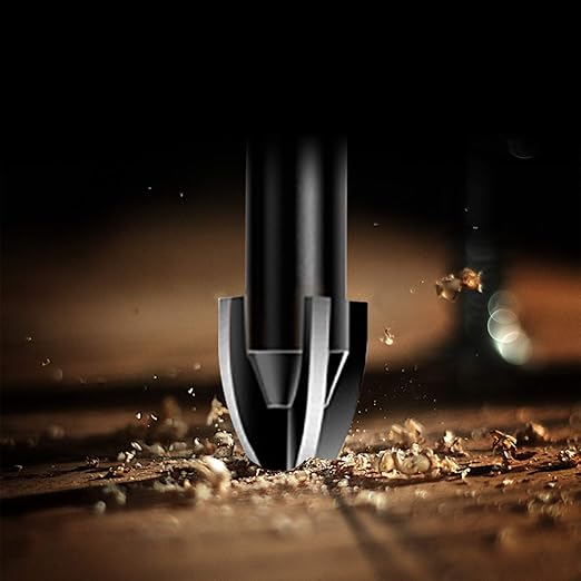 10-Piece Glass Concrete Drill Bit Set, Masonry Drill Bits for Brick, Plastic and Wood, Hex Shank Tungsten Carbide Tip Drilling Tools for Mirror and Ceramic Tile on Concrete and Brick Wall.