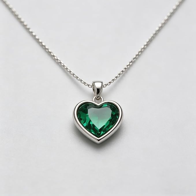 Emerald Green Color Cubic Zirconia Loose Beads Unset - Image 8