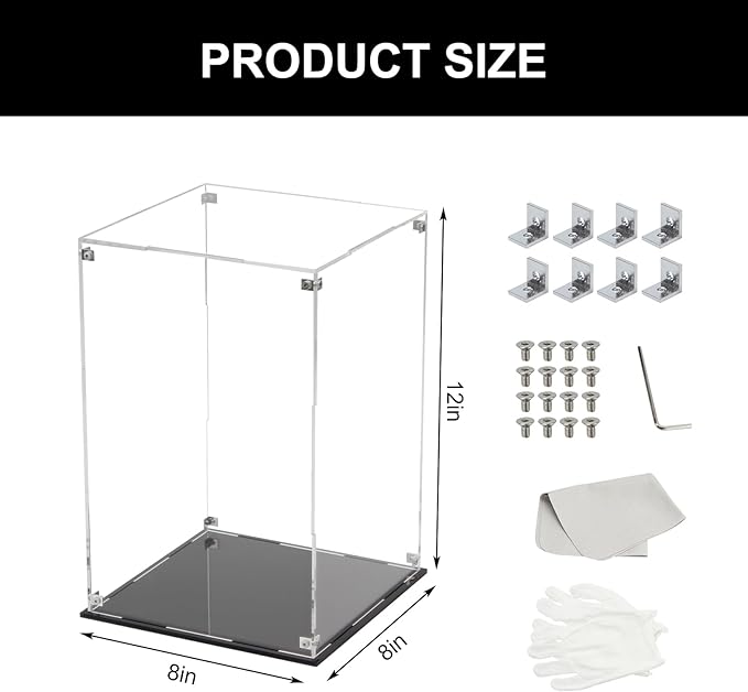 Self Assemble Acrylic Display Case - Image 7