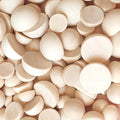 12/15/20mm Natural Unfinished Wood Beads Half Wooden Beads by LITT