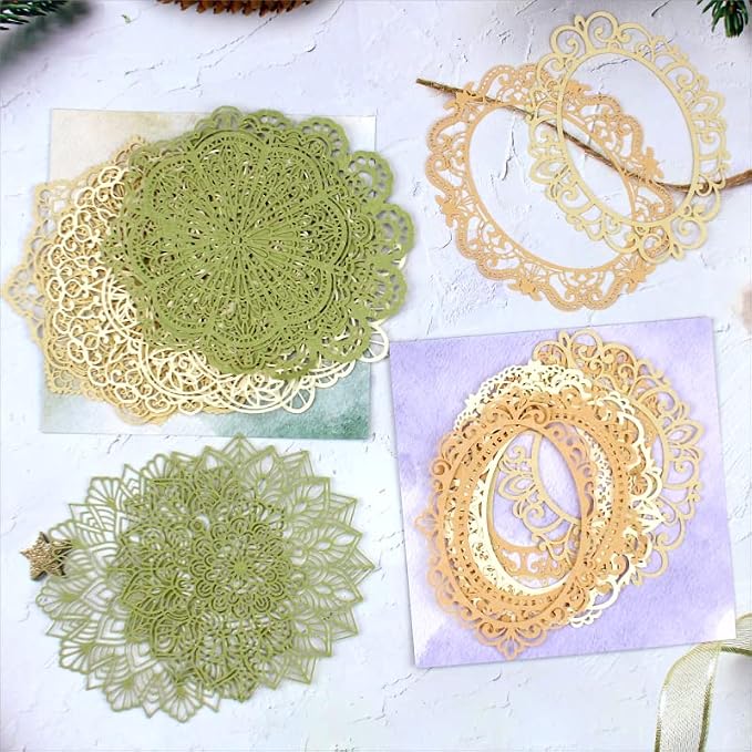 Vintage Scrapbook Paper Lace Cutouts - Image 7